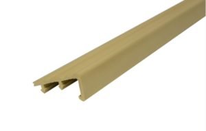 คันบันไดพีวีซี L50 สีครีม